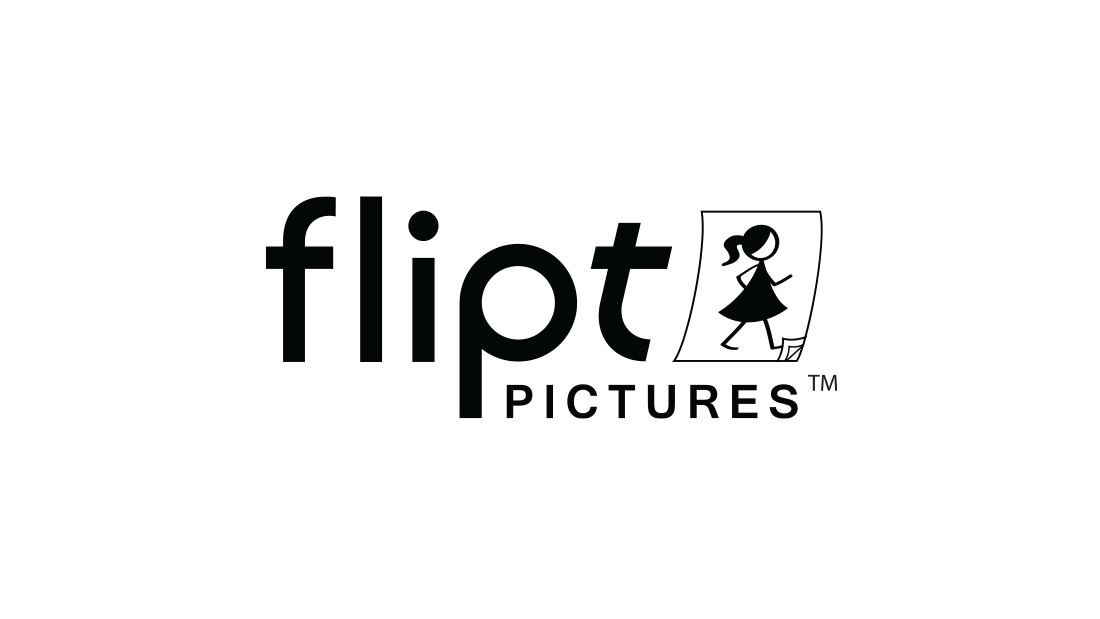 Flipt Pictures Logo Design Illustration
